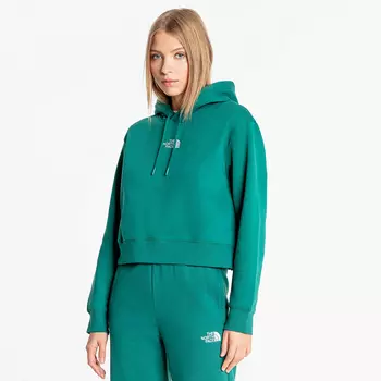Джемпер W ESSENTIAL CROP HOODIE EVERGREEN