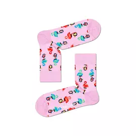 Flamingo Half Crew Socks