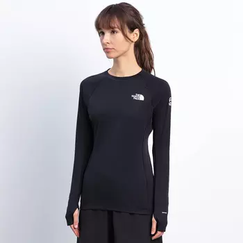 Футболка W SUMMIT PRO 120 CREW TNF BLACK