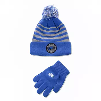 Futura Stripe Beanie &amp; Gloves