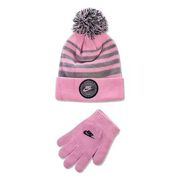 Futura Stripe Beanie &amp; Gloves