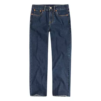 High Rise Ankle Straights Jeans