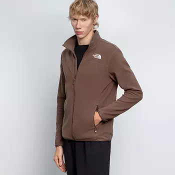 Мужская флисовая кофта 100 Glacier Full Zip Fleece Smokey Brown