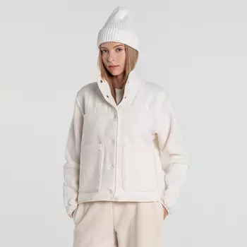 Куртка W CRAGMONT FLEECE JKT WHITE DUNE