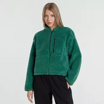 Куртка W EXT PLE 2 FZ JKT EVERGRN/TNFBLCK