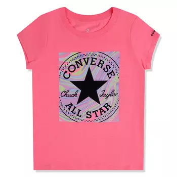Marble Print CP Box Tee