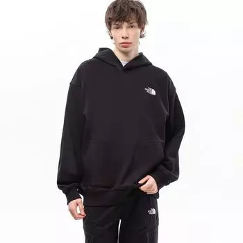 Мужская худи Never Stop Exploring Oversized Hoodie Black