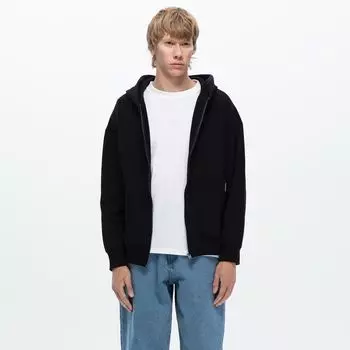 Мужская толстовка Full Zip Loose French Terry Hoodie