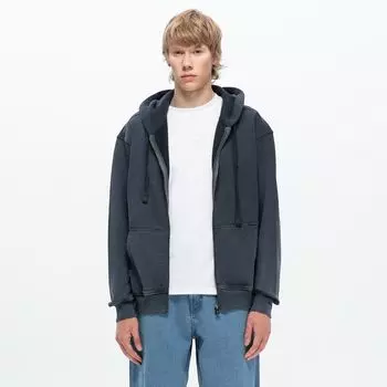 Мужская толстовка Washed French Terry Full Zip Hoodie