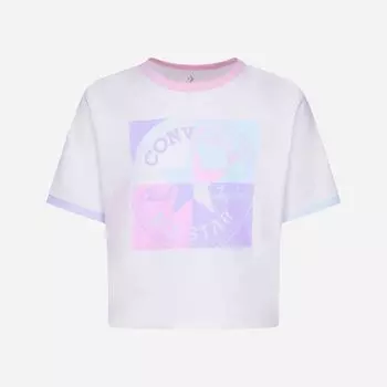 Подростковая футболка Converse Short Sleeve Ringer Boxy T-Shirt