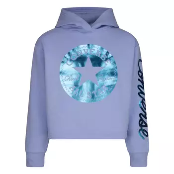 Подростковая худи Cropped Foil Hoodie