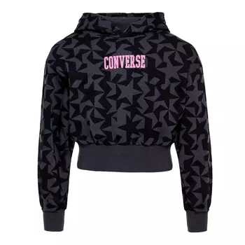 Подростковая худи Wide Rib Hem Printed Hood
