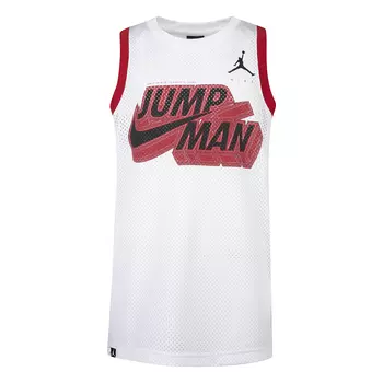 Подростковая майка Jumpman x Nike Stacked Jersey