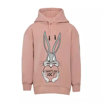 Подростковая удлинненая худи Street Beat Long Hoodie & Looney Tunes