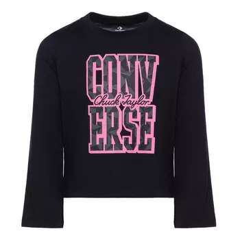 Подростковый лонгслив Bell Sleeve Graphic Knit