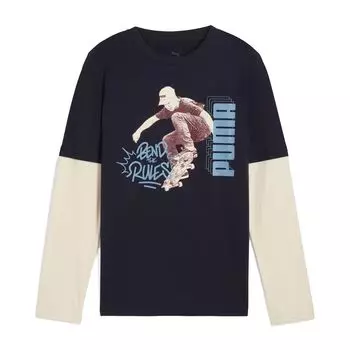 Подростковый лонгслив MID90s Layered Longsleeve