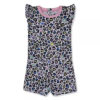 Ruffle Leopard Romper