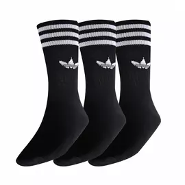 Solid Crew Socks
