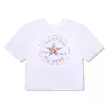 Star Faux Sequin Boxy Tee