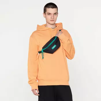 Сумка поясная SPRINGER KONTRAST STRIPE BLACK