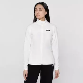 Женская флисовая кофта 100 Glacier Full Zip White Dune