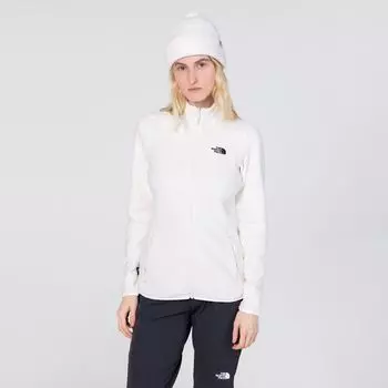 Женская флисовая кофта 100 Glacier Full Zip Gardenia White