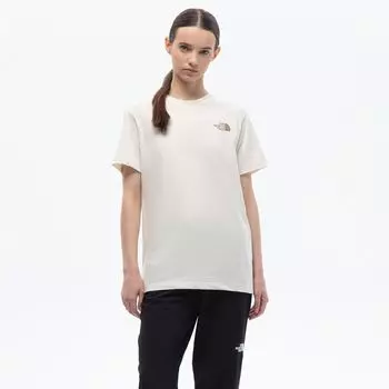 Женская футболка NSE Relaxed Tee White Dune/Latte