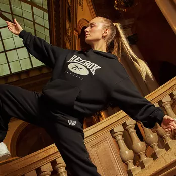 Женская худи Reebok Natural Dye Big Logo Hoodie