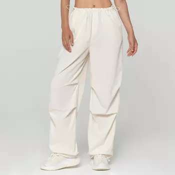 Женские брюки Baggy-Fit Parachute Trousers In Cotton