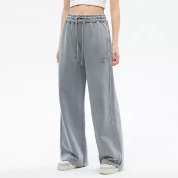 Женские брюки Washed French Terry Straight Pant