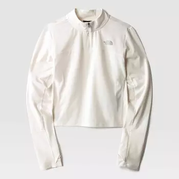 Женский лонгслив The North Face 1/4 Zip Fleece Gardenia