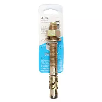 Анкер клиновой 16х140 уп - 1 шт