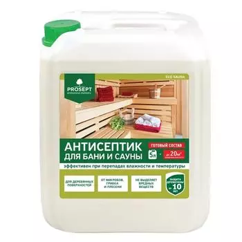 Антисептик для бань и саун Prosept Eco Sauna 5л
