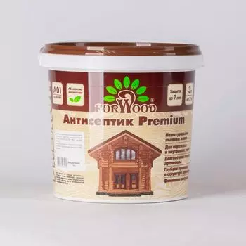 Антисептик для дерева Forwood Бесцветный, 3кг
