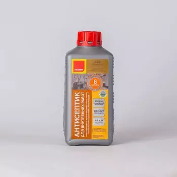 Антисептик для внутренних работ Neomid 400, 1л (концентрат)