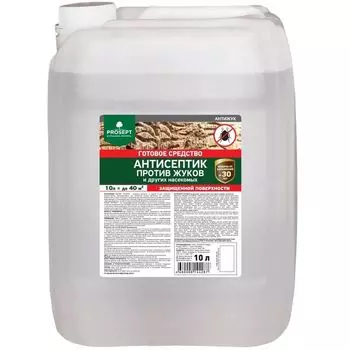 Антисептик против жуков и других насекомых Prosept Антижук, 10л