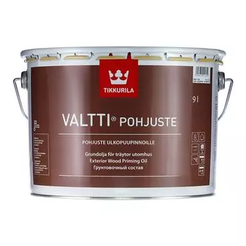 Антисептик Tikkurila Valtti Primer (Pohjuste) Бесцветный, 9л