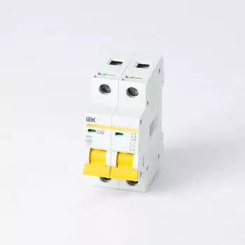 Автоматический выключатель двухполюсный 40А IEK