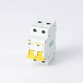 Автоматический выключатель двухполюсный 16А IEK