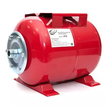 Бак расширительный для отопления Eterna H019 (горизонтальный красный)