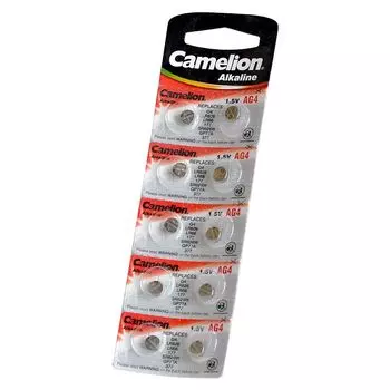 Батарейки G04 (LR626) для часов CAMELION