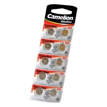 Батарейки G08 (LR1120) для часов CAMELION