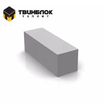 Блок газобетонный Твинблок 200х250х625 мм, D500 г.Рефтинск