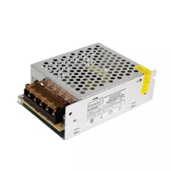 Блок питания для светодиодной ленты General, 60 Вт, 110х78х38 мм, 220-12 В, IP20