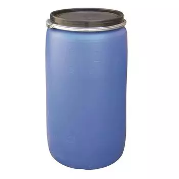 Бочка 227 литров с крышкой на обруч