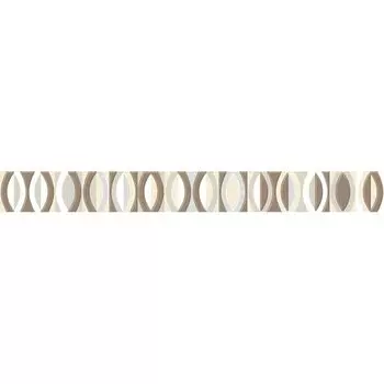 Бордюр 400X40мм Элегия песочная, Нефрит