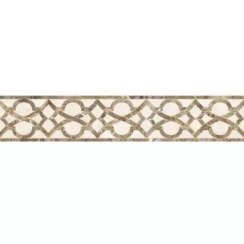 Бордюр Unitile Глория 01 бежевый