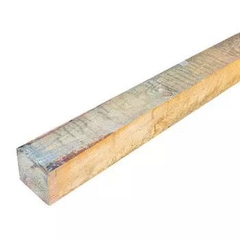 Брус хвойных пород 100х150х6000мм (4 сорт с частичным обзолом)