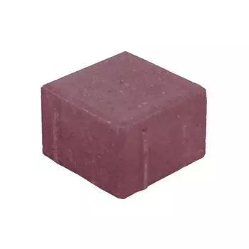 Брусчатка Квадрат красный 100х100х70