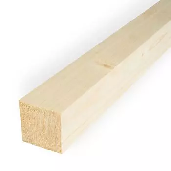 Брусок сухой строганный 50х50х2000 мм, хвоя
